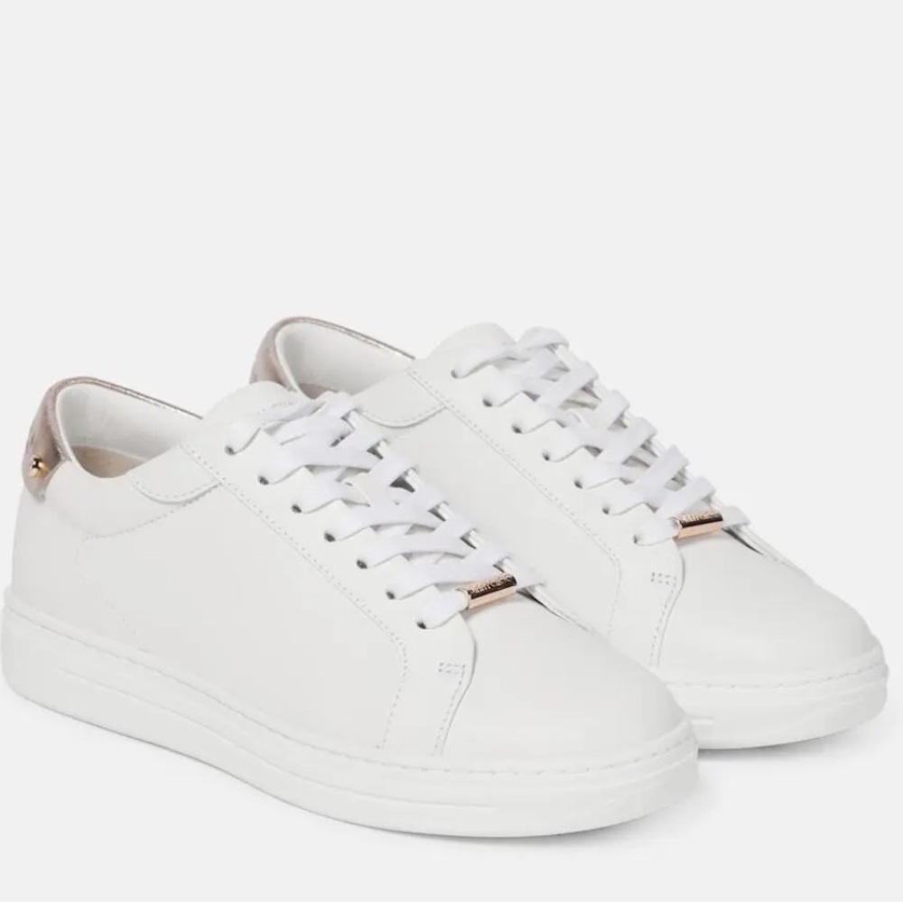 Jimmy Choo Rome Leather Sneakers